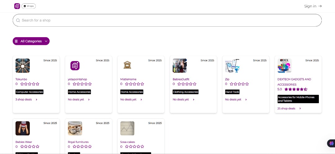 E-Commerce Store/Yotapoint